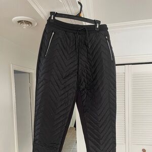American Tall quilted joggers for Tall Women